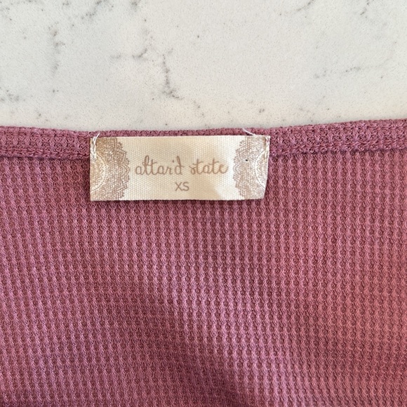 Altar’d State Pink Crop Top - Picture 3 of 3